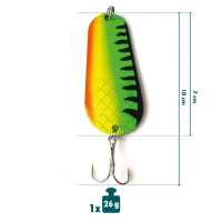 ELBFANG Hecht Blinker Set