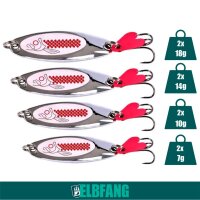 ELBFANG Barsch Blinker Set mit Box