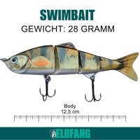 5er Elbfang Swimbait Set mit Köder-Box