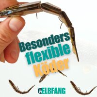 5er Elbfang Swimbait Set mit Köder-Box