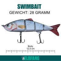 5er Elbfang Swimbait Set mit Köder-Box
