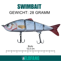 5er Elbfang Swimbait Set mit Köder-Box