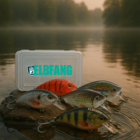 ELBFANG Crankbait Set mit Box | Gewicht 13g | Länge: 7,5cm