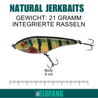 ELBFANG Jerkbait Pearch 90mm 21g