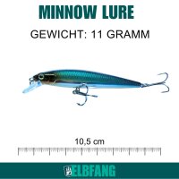 ELBFANG Zander & Hecht Wobbler Set | 11g - 10,5cm