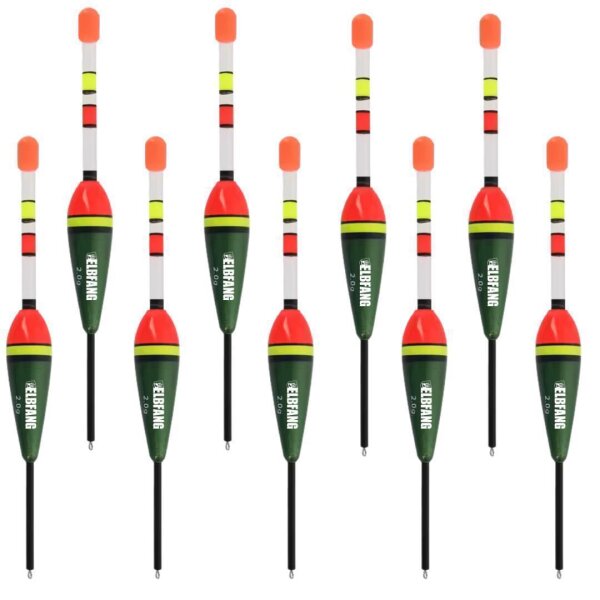 Angelposen Set 10 Stueck ELBFANG 2 Gramm Freisteller