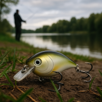 ELBFANG Crankbait Wobbler mit Box | 13 Gramm | 75mm