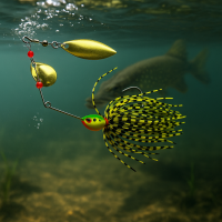 Spinnerbait Set 5 Stück mit Box – 9 cm / 16 g – Doppel-Willow