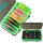 Gummifisch Set Aufbewahrungsbox 5 Farben mit separater Jigkopf Box