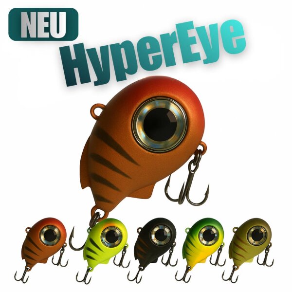 ELBFANG HyperEye Lipless Crankbait Wobbler Kunstköder Set 5 Stück langsam sinkend