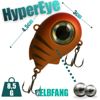 ELBFANG HyperEye Box – 5 Lipless Crankbaits | 4,5...