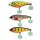 Jerkbait Set 3 Stück sinking 90mm Hechtköder