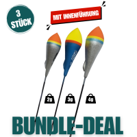 3er Set Spezial Inline Forellenposen mit Innendurchlauf...