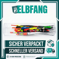 ELBFANG Posen-Set Laufpose & Waggler | 20 Stück | 0,75g-6g Tragkraft