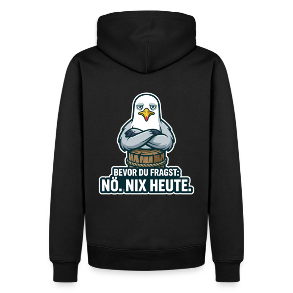 Angler Hoodie Möwe: Bevor du fragst: Nö. Nix heute.