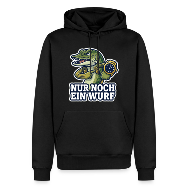 Angler Hoodie Hecht: Nur noch ein Wurf