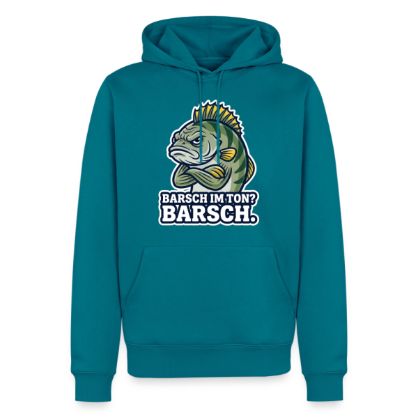Angler Hoodie Barsch: Barsch im Ton? Barsch.
